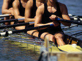 Detail of Women's Rowing Team Fotografie-Druck