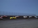 Blured Action of Auto Race, Charlotte, North Carolina, USA Photographic Print by Paul Sutton