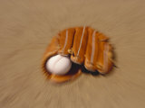Baseball in Glove Photographic Print by Chris Trotman