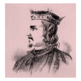 Stephen, often referred to as Stephen of Blois, (1096 – 1154), was the last Norman King of England Reproduction procédé giclée