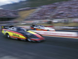 Drag Racing, Denver, Colorado, USA Photographic Print