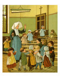 Creche of Sister Rosalie Giclee Print by Thomas Crane