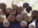 Baseball Bats Photographic Print by Paul Sutton