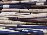 Baseball Bats Fotografie-Druck von Paul Sutton