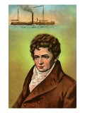 Robert Fulton portrait Giclée-Druck von Hugh Thomson