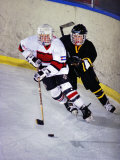 Iice Hockey Players in Action Photographic Print