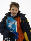 Portrait of Young Boy Snowboarder Model Release 2612, New York, USA Lámina fotográfica por Paul Sutton Portrait of Young Boy Snowboarder Model Release 2612, New York, USA Lámina fotográfica por Paul Sutton