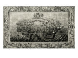 Naval Battle Between the Spanish Armada and the English Fleet, 1739 Lámina giclée por Josef Grassi Naval Battle Between the Spanish Armada and the English Fleet, 1739 Lámina giclée por Josef Grassi