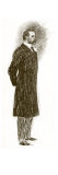 Fashion for American man in late 19th century Reproduction procédé giclée