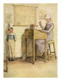 Quality Street' comedy first performed in 1901, New York, Act II Giclee Print by Hugh Thomson