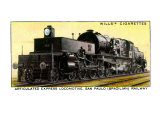 Brazilian Express Locomotive, 1930s reproduction procédé giclée par James Abbe