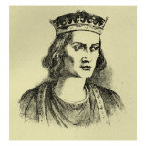 Stephen, often referred to as Stephen of Blois, (1096 – 1154), was the last Norman King of England Reproduction procédé giclée