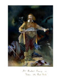 Herbert Waring as Gil de Berault in 'Under the Red Robe' by Edward E. Rose Giclée-Druck von Hugh Thomson