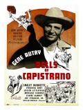 Bells of Capistrano, Gene Autry on Window Card, 1942 Prints
