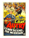 Comin' Round the Mountain, Gene Autry, Smiley Burnette, 1936 Photo