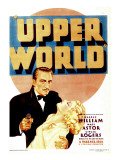 Upper World, Warren William, Ginger Rogers on Midget Window Card, 1934 Pósters
