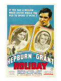 Holiday, Cary Grant, Katharine Hepburn, Doris Nolan, 1938 Affiches