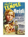 Heidi, Shirley Temple, Pauline Moore, Thomas Beck, Jean Hersholt, 1937 Prints