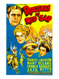Ruggles of Red Gap, Charles Laughton, Mary Boland, Charles Ruggles, Zasu Pitts, 1935 Poster