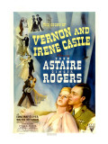 The Story of Vernon and Irene Castle, Ginger Rogers, Fred Astaire, 1939 Prints