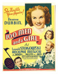 One Hundred Men and a Girl, Deanna Durbin, 1937 Prints