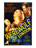 Werewolf of London, Henry Hull, Valerie Hobson, Warner Oland, 1935 Poster Werewolf of London, Henry Hull, Valerie Hobson, Warner Oland, 1935 Poster
