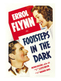 Footsteps in the Dark, Errol Flynn, Brenda Marshall, 1941 Posters