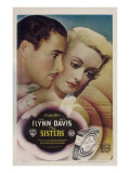 The Sisters, Errol Flynn, Bette Davis, 1938 Poster