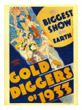 Gold Diggers of 1933, Window Card, 1933 Poster