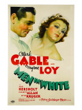 Men in White, Clark Gable, Myrna Loy, 1934 Posters