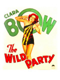 The Wild Party, Clara Bow on Window Card, 1929 Posters