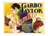 Camille, Greta Garbo, Robert Taylor, Inset from Left: Greta Garbo, Robert Taylor, 1936 Foto Camille, Greta Garbo, Robert Taylor, Inset from Left: Greta Garbo, Robert Taylor, 1936 Foto