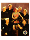 True to the Navy, 1930 Affiches