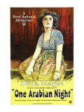 One Arabian Night, (Aka Sumurun), Pola Negri, 1920 Print