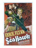 The Sea Hawk, Brenda Marshall, Errol Flynn, 1940 Posters