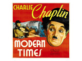 Modern Times, Charlie Chaplin, Paulette Goddard, Charlie Chaplin, 1936 Photographie