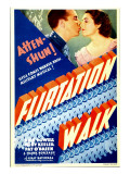 Flirtation Walk, Dick Powell, Ruby Keeler on Midget Window Card, 1934 Plakater Flirtation Walk, Dick Powell, Ruby Keeler on Midget Window Card, 1934 Plakater