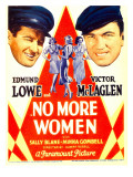 No More Women, 1934 Posters