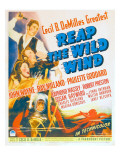Reap the Wild Wind, 1942 Posters