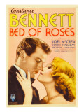 Bed of Roses, Joel Mccrea, Constance Bennett on Midget Window Card, 1933 Posters