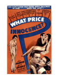 What Price Innocence, (Shall the Children Pay), 1933 Posters