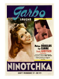 Ninotchka, Greta Garbo, Melvyn Douglas, 1939 Print