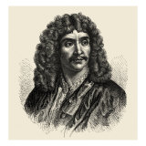 Jean-Baptiste Poquelin, also known by his stage name, Molière, was a French playwright and actor Reproduction procédé giclée