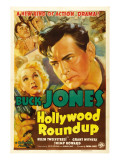 Hollywood Roundup, Helen Twelvetrees, Buck Jones, 1937 ジクレープリント