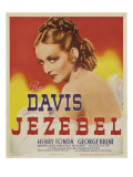 Jezebel, Bette Davis on Window Card, 1938 Affiche