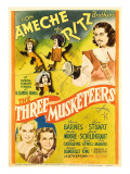 The Three Musketeers, the Ritz Brothers, Don Ameche, Gloria Stuart, Pauline Moore, 1939 ジクレープリント