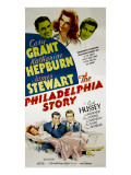 The Philadelphia Story, Cary Grant, Katharine Hepburn, James Stewart, 1940 Print