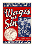 The Wages of Sin, 1938 Posters