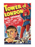 Tower of London, Basil Rathbone, Boris Karloff, 1939 Photographie