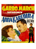 Anna Karenina, Greta Garbo, Fredric March, Freddie Bartholomew on Window Card, 1935 Pósters Anna Karenina, Greta Garbo, Fredric March, Freddie Bartholomew on Window Card, 1935 Pósters